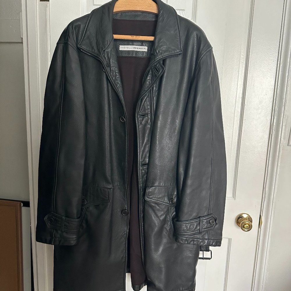 Fratelli Rossetti Leather Duster